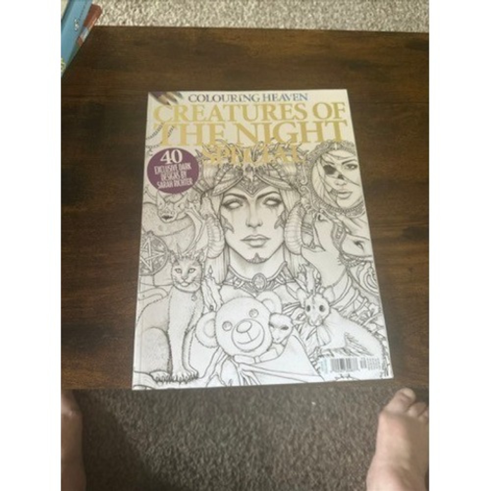 Colouring Heaven Creatures of the Night Special Sarah Richter Dark Fantasy Book